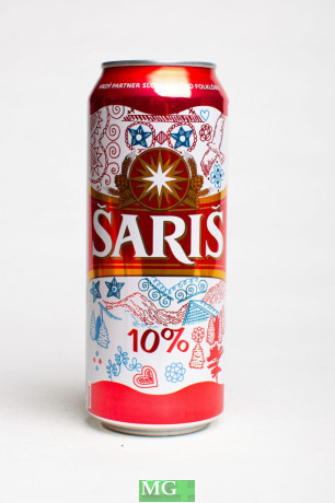 Пиво светлое Saris premium svetle pivo 0.5 л Словакия