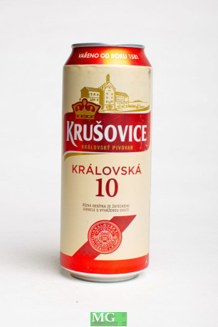 Пиво Krusovice Svetle светлое фильтрованное Чехия 0.5 л